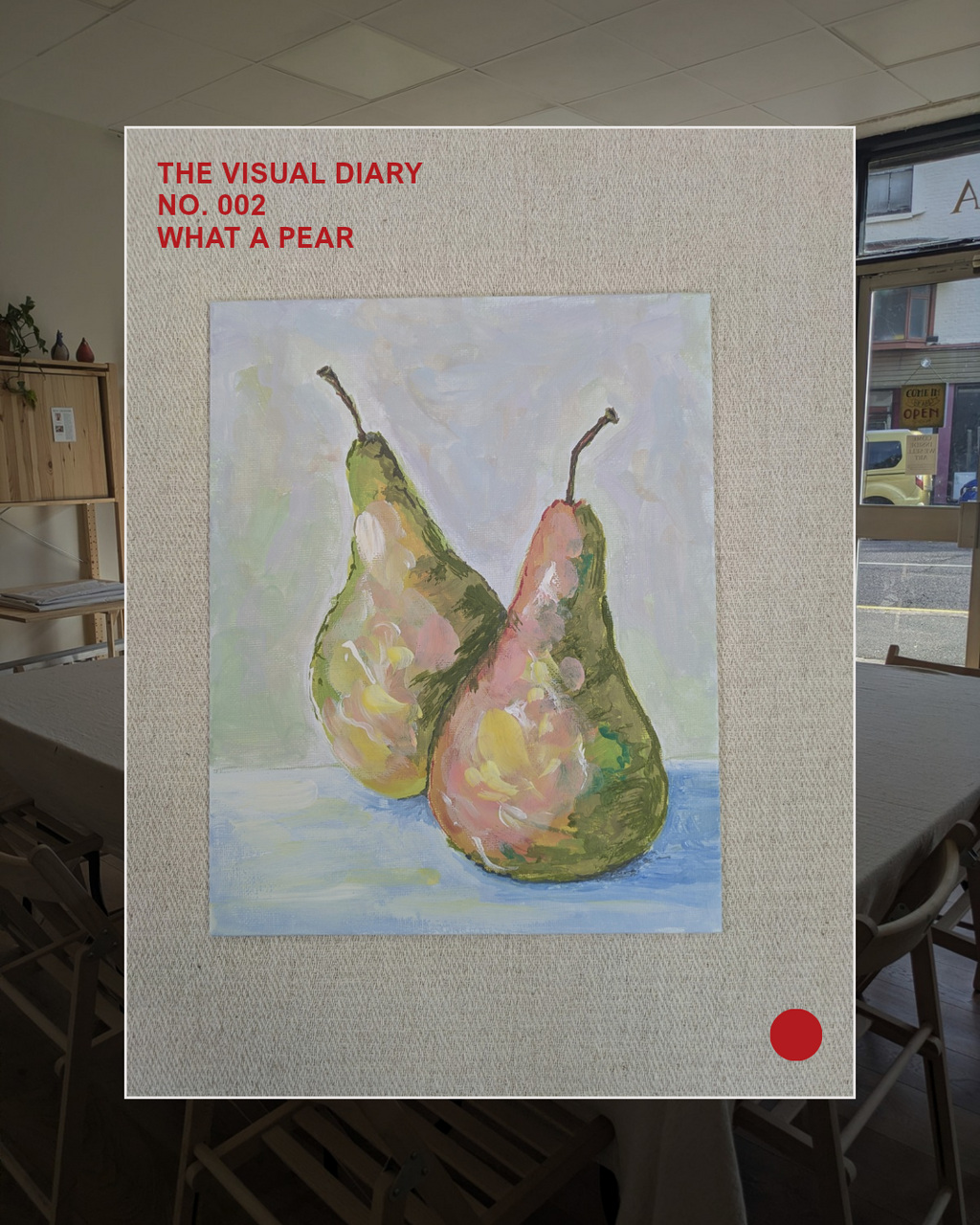 NO. 002 What a Pear